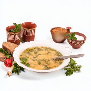 Агнешка супа с месо (300г)