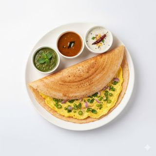 Dosa De Tortilla De Huevo