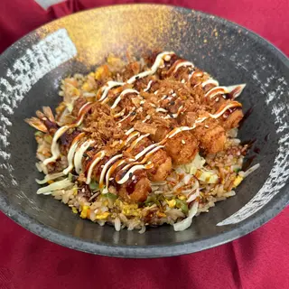 Fried Rice Gamberoni Crispy