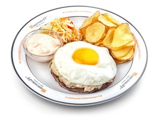 Рубленый стейк с сыром