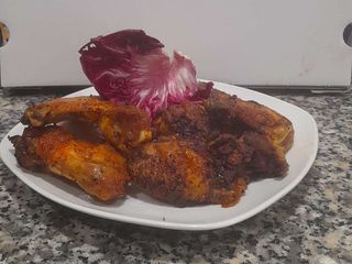 8 pezzi Alette in salsa barbecue