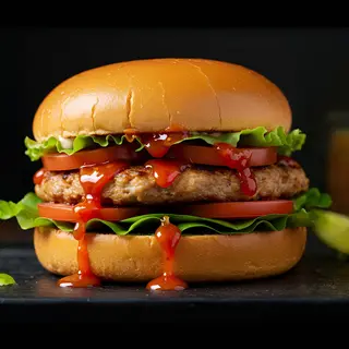 Chicken Periperi Burger