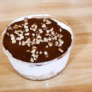 Coppa gelato cheesecake alla Nutella 