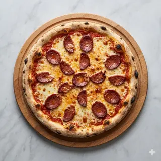 Sucuklu pizza