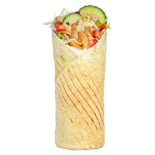 (Shawarma) Baba Ghanoush Chicken tortilla