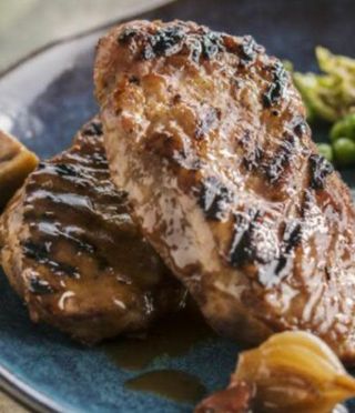 200gr De Dinde Steak Grillé  Au Charbon