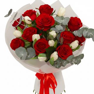 Букет"Полум'яне почуття"