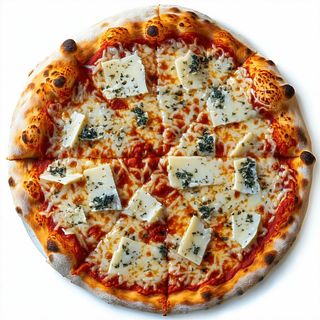 Trevisana, gorgonzola e grana padano