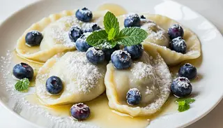 Pierogi z jagodami 10szt.