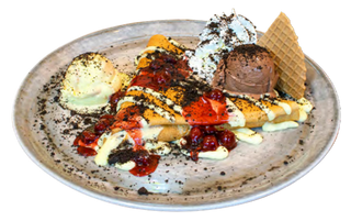 Palačinka Black Forest