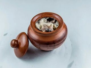 Пельмени в сливочном соусе