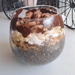 Chia puding čokolada