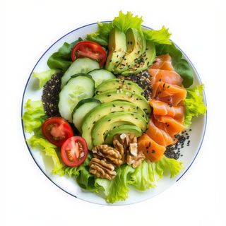 Poke Bowl De Salmón Picante (Mediano)