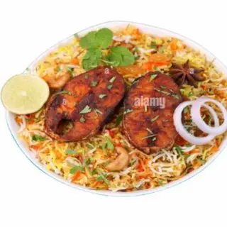 Pescado Biryani