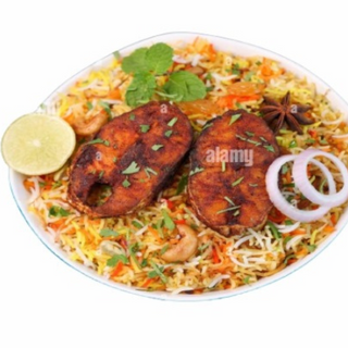 Pescado Biryani