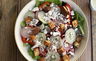 Insalata alla greca del Rifugio