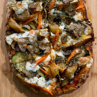 Pinsa Stefano (30 cm. X 20 cm.)