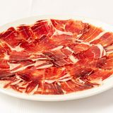 Jamón ibérico puro de bellota. 