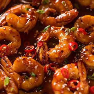 Chilli Garlic Prawns