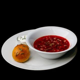 Борщ з телятини