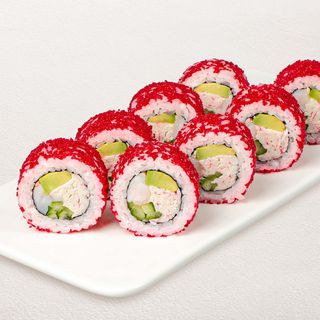 Ролл Калифорния с тигровой креветкой (207г)