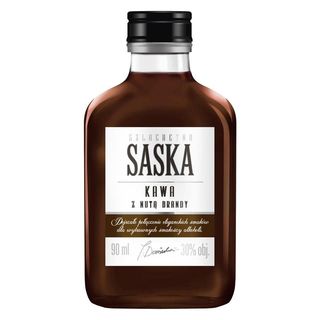 SASKA 90ML KAWA Z NUTĄ BRANDY