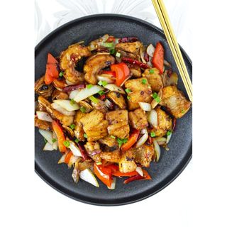 Fish in Black Bean Sauce