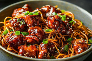 Manchow mein wołowina