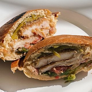 FLAT BOX Burger з курячими нагетсами з сюрпризом - flat бургер+фрі+кетчуп