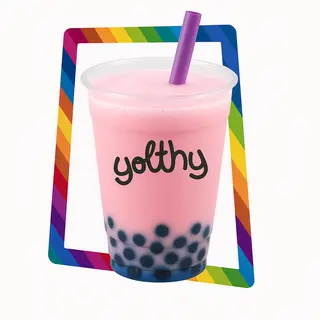 Bubble Milk Frambuesa + Bubbles de Arandano