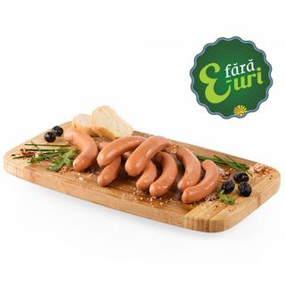 Cremvursti de porc fara E-uri 300g/buc