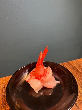 Sashimi gambero rosso 4  pezzi