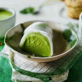 Mochi gelado chá verde