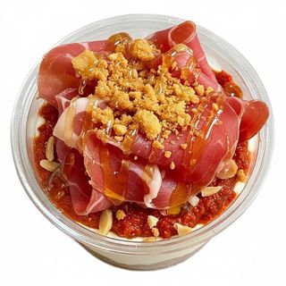 Minicheesecake salata capocollo