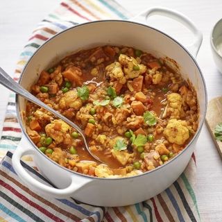 Vegetable dhansak