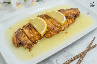 38. Pollo limon