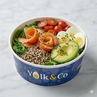Ensalada Salmon Boost Bowl