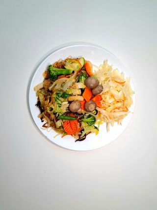 Makaron sojowy MIEN z warzywami