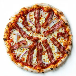 Pizza particolare amatriciana - grande