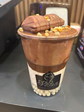 Semifreddo al Kinder Bueno