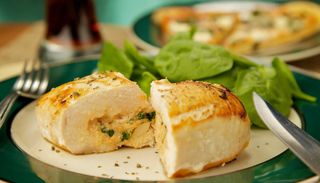Suprême De Poulet Farcie À La Mozzarella