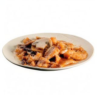 Ternera Con Bambú Y Setas