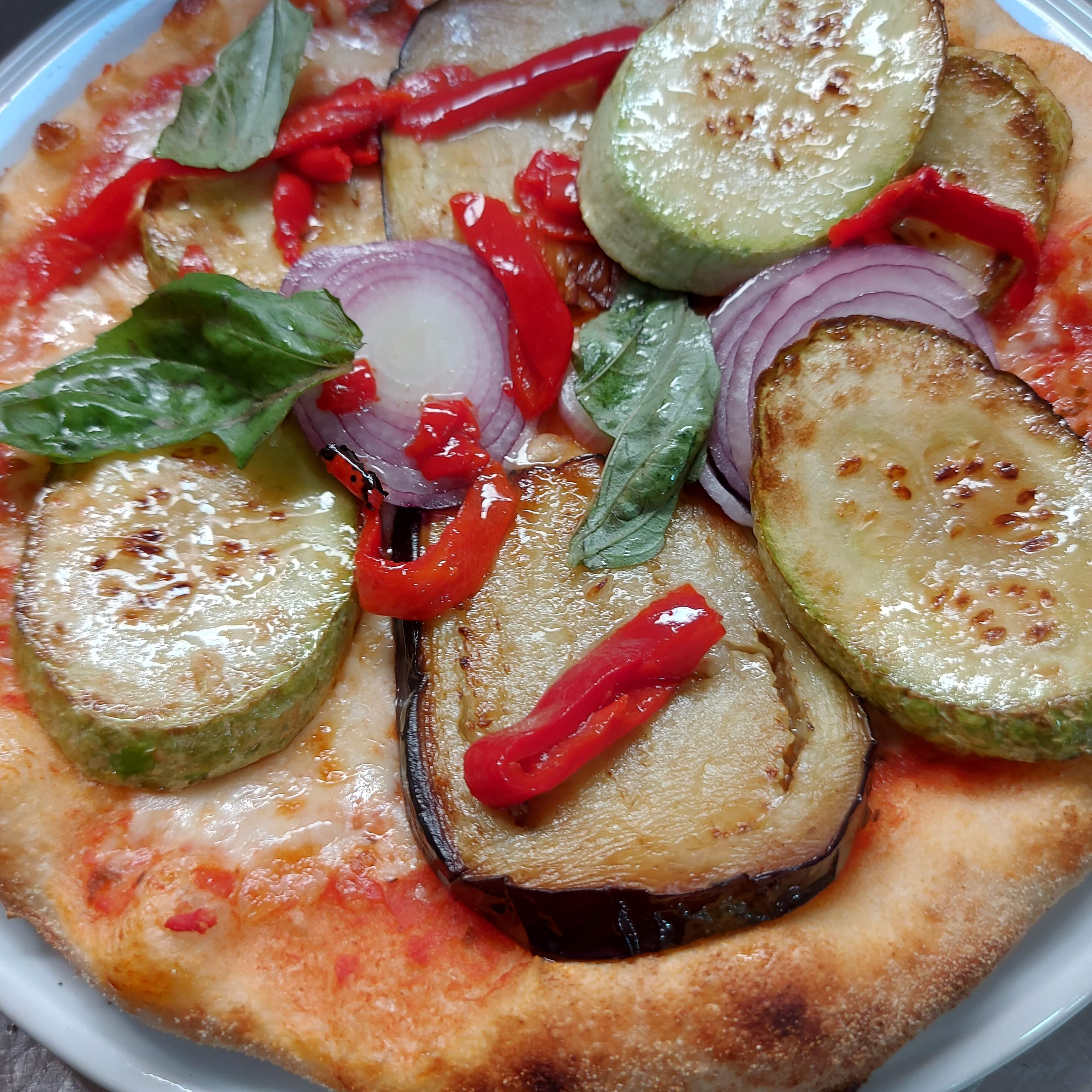 35 Pizza De Verduras (26 Cm.)