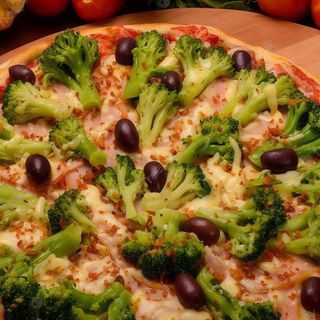 Pizza Brócoli (30 Cm.)