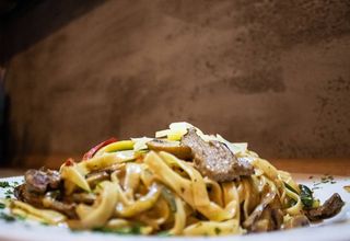 Taljatele sa biftekom i tabascom