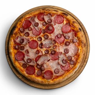 Піца чотири м'яса (580г)