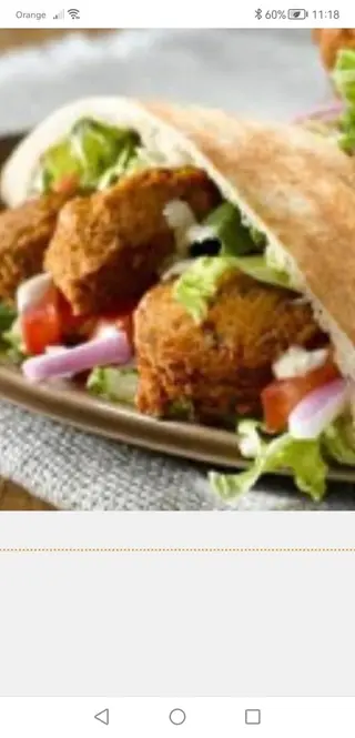 Pita falafel mała