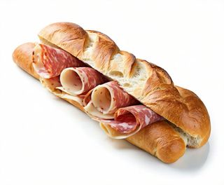 Panino Salame piccante e svizzero