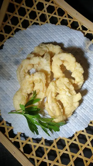 100. Ika tempura