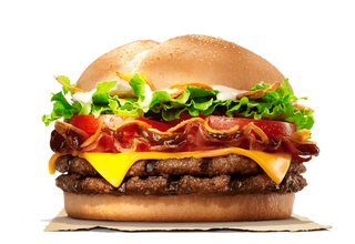 Пилешки бургер с месо от дюнер